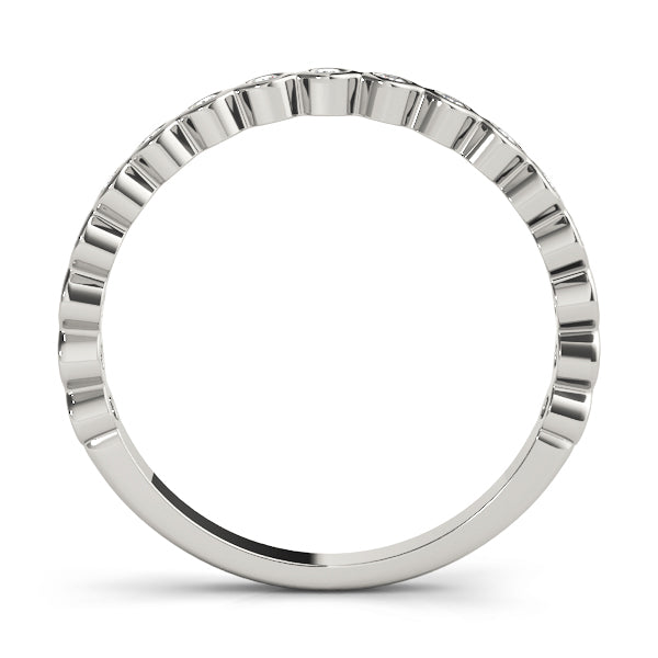 Stackable Wedding Rings 1/8 CTTW