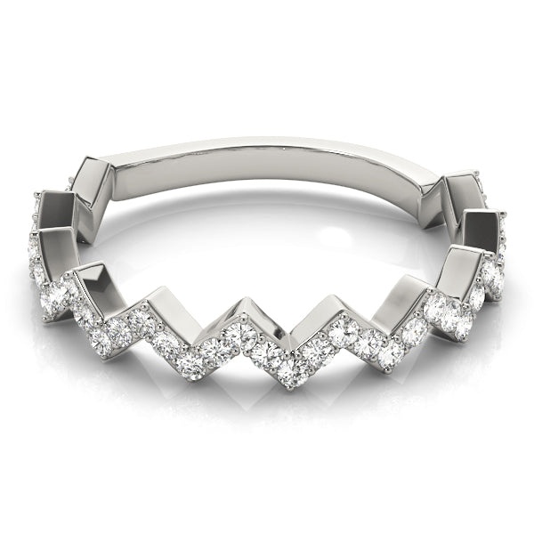 Stackable Wedding Rings 1/3 CTTW