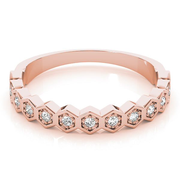 Stackable Wedding Rings 1/10 CTTW