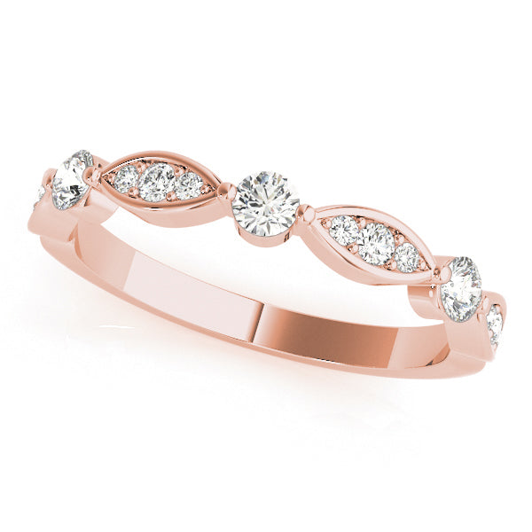 Stackable Wedding Rings 1/4 CTTW