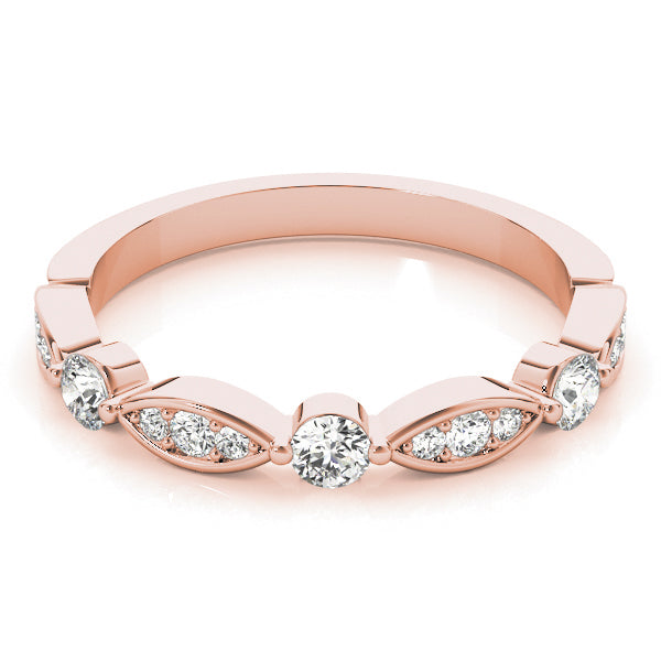 Stackable Wedding Rings 1/4 CTTW