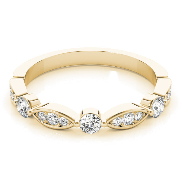 Stackable Wedding Rings 1/4 CTTW