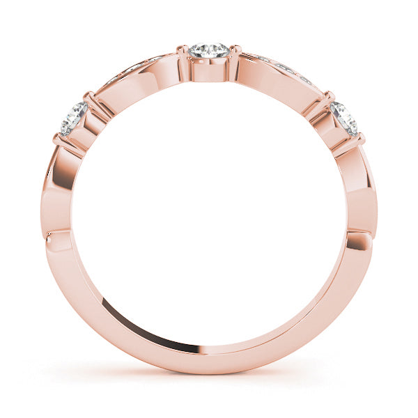 Stackable Wedding Rings 1/4 CTTW