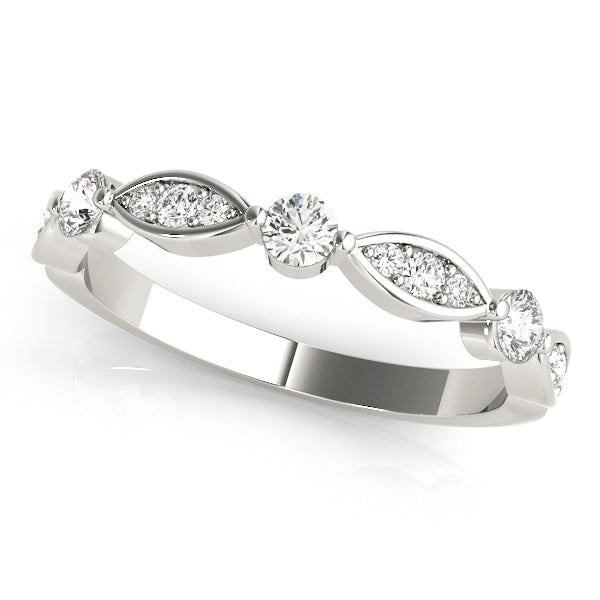 Stackable Wedding Rings 1/4 CTTW